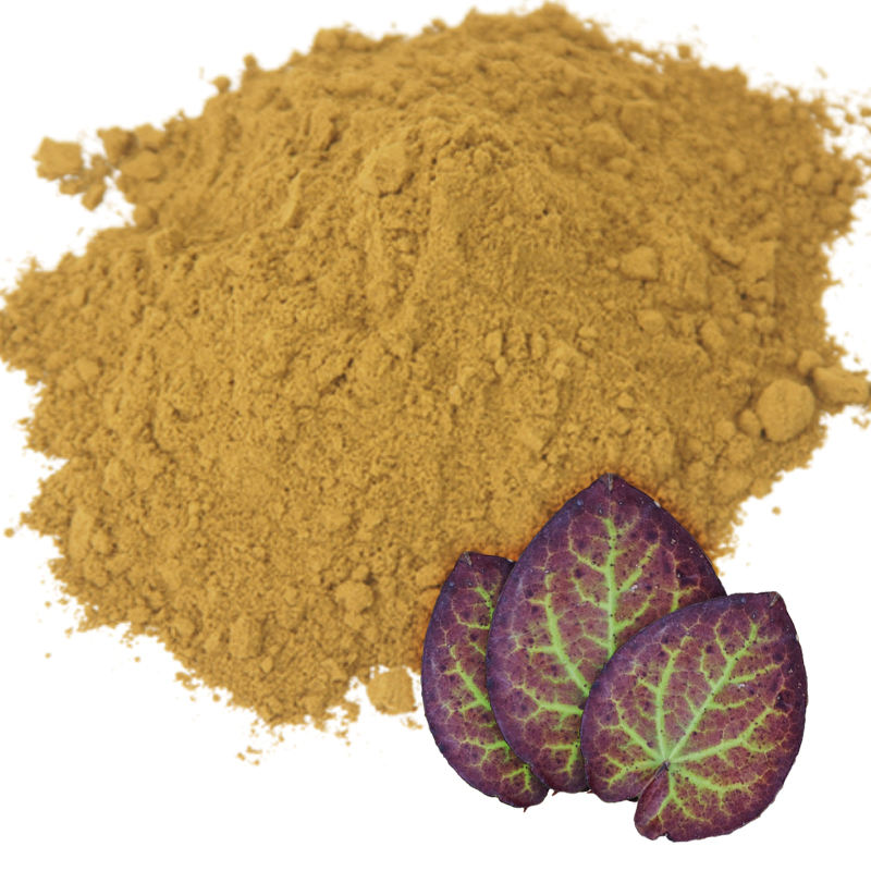 植物提取物補充劑淫羊藿淫羊藿苷角質山羊雜草提取物粉末淫羊藿提取物